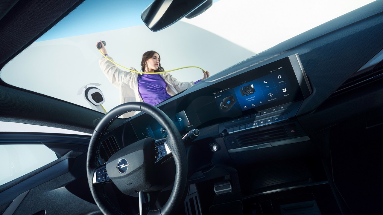 Opel, Astra, Hatchback, Hybrid, Interior