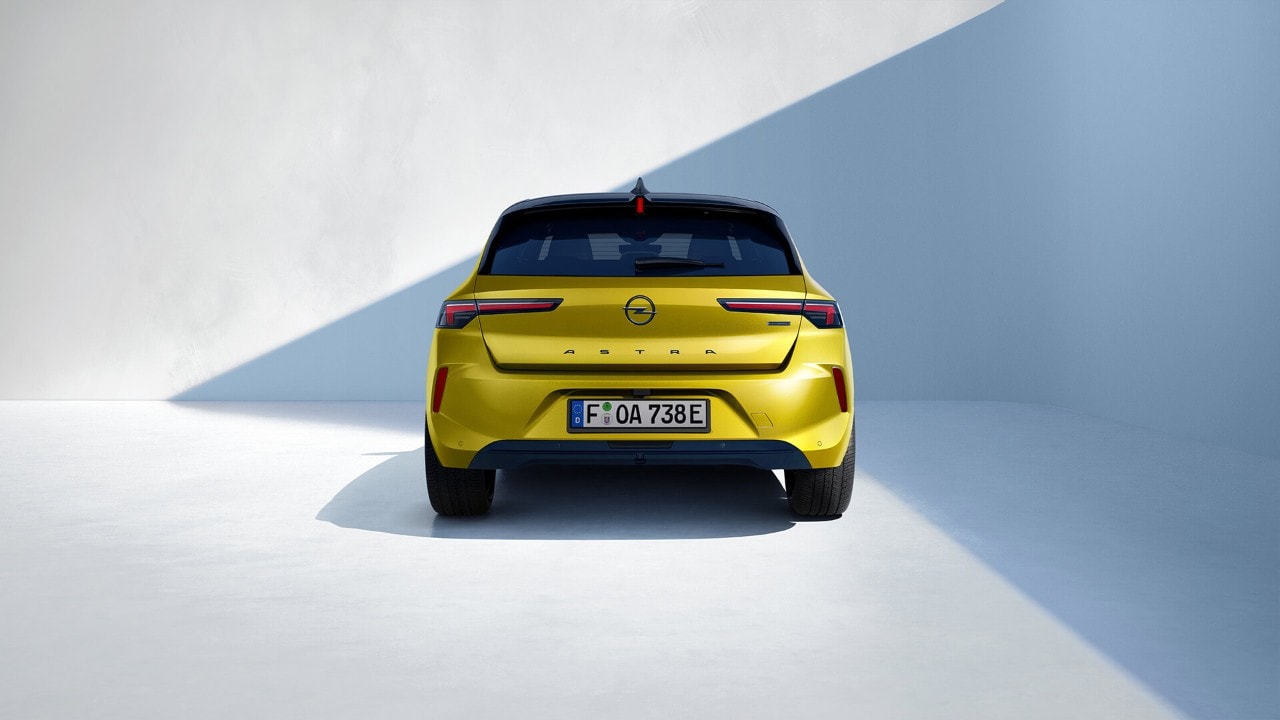 Opel, Astra, Hatchback, Hybrid, Posterior
