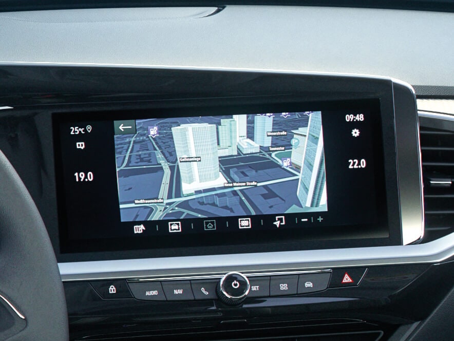 Opel, Grandland, Interior, Navigation